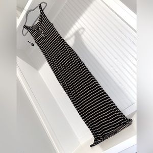 Maxi Sleeveless Fitted Stretch Dress